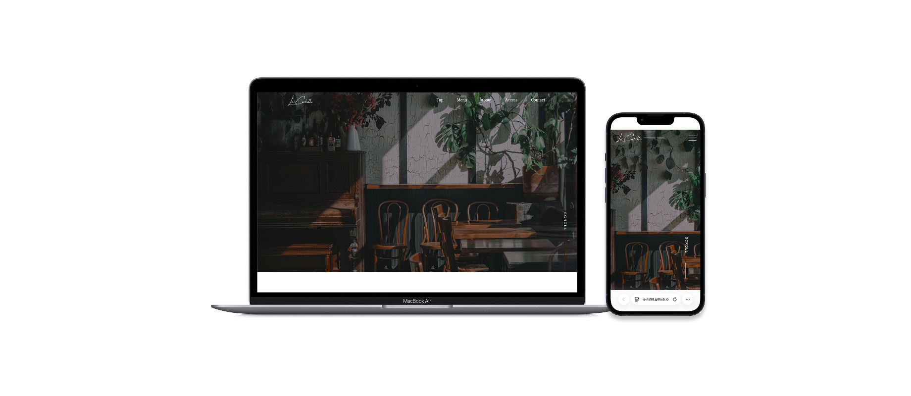 オリジナルサイトのモックアップ画像